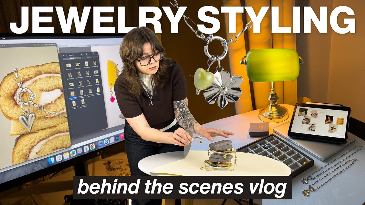 EIMY ISTOIRE ÉCLAT BIJOU SETUP How I shot jewelry product photos 