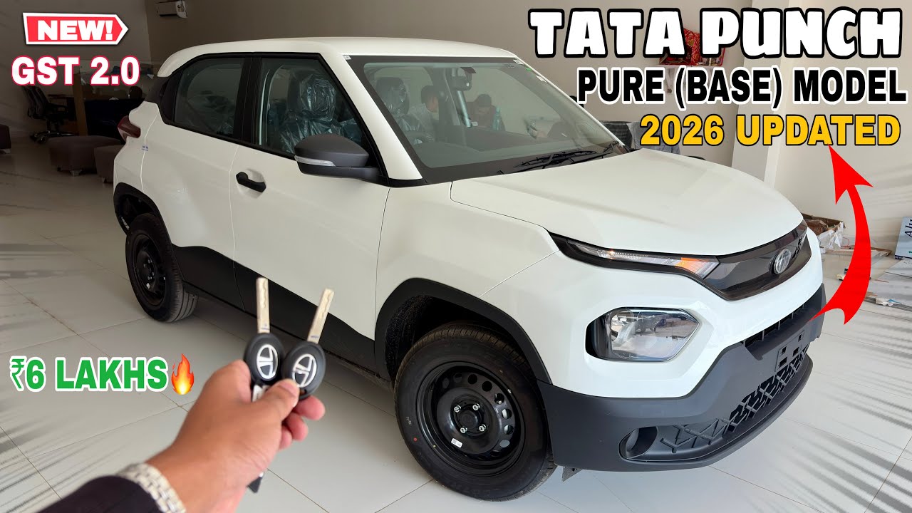 Tata Punch Base Model 2025 On-Road Price🔥 Punch Pure Model Features ...