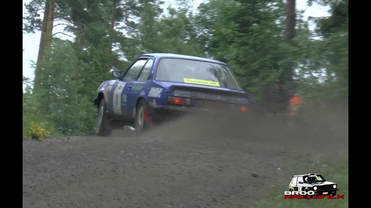 Midnattssolsrallyt 2017 -Frän rallyåka i regnet! SS9 - SS11