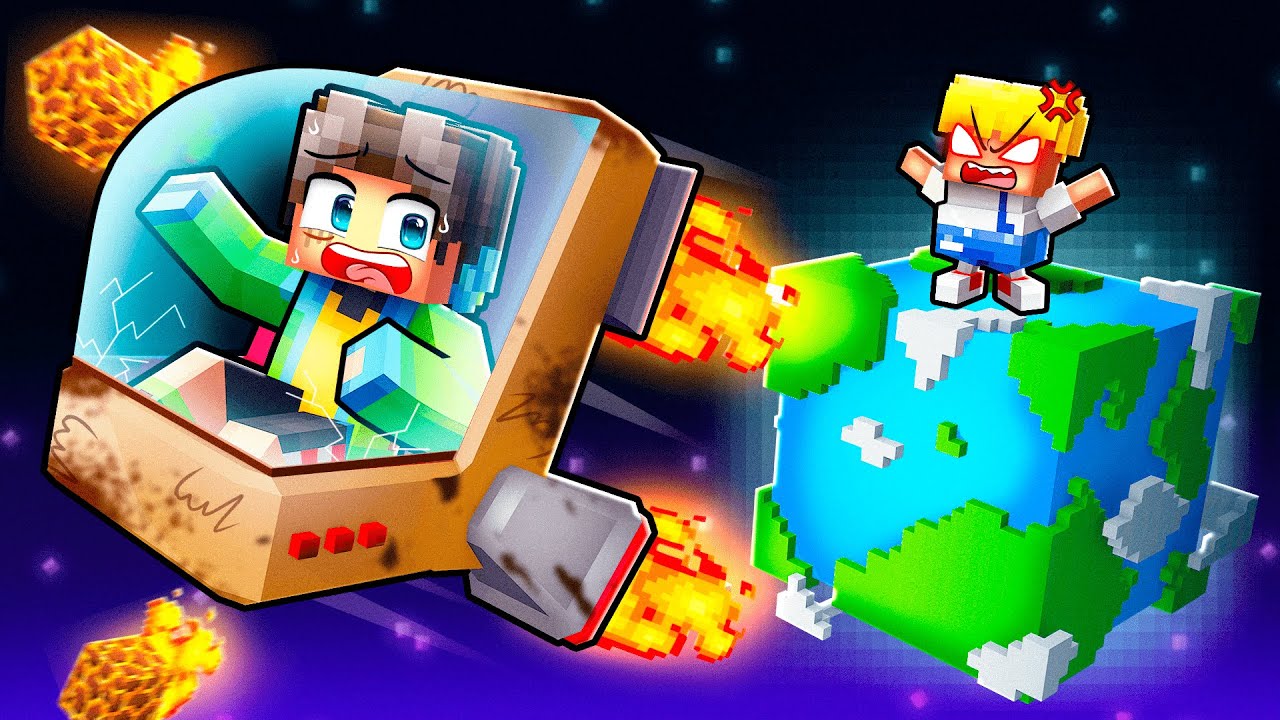 GEMI s’est fait BANNIR de la PLANÈTE TERRE sur Minecraft !