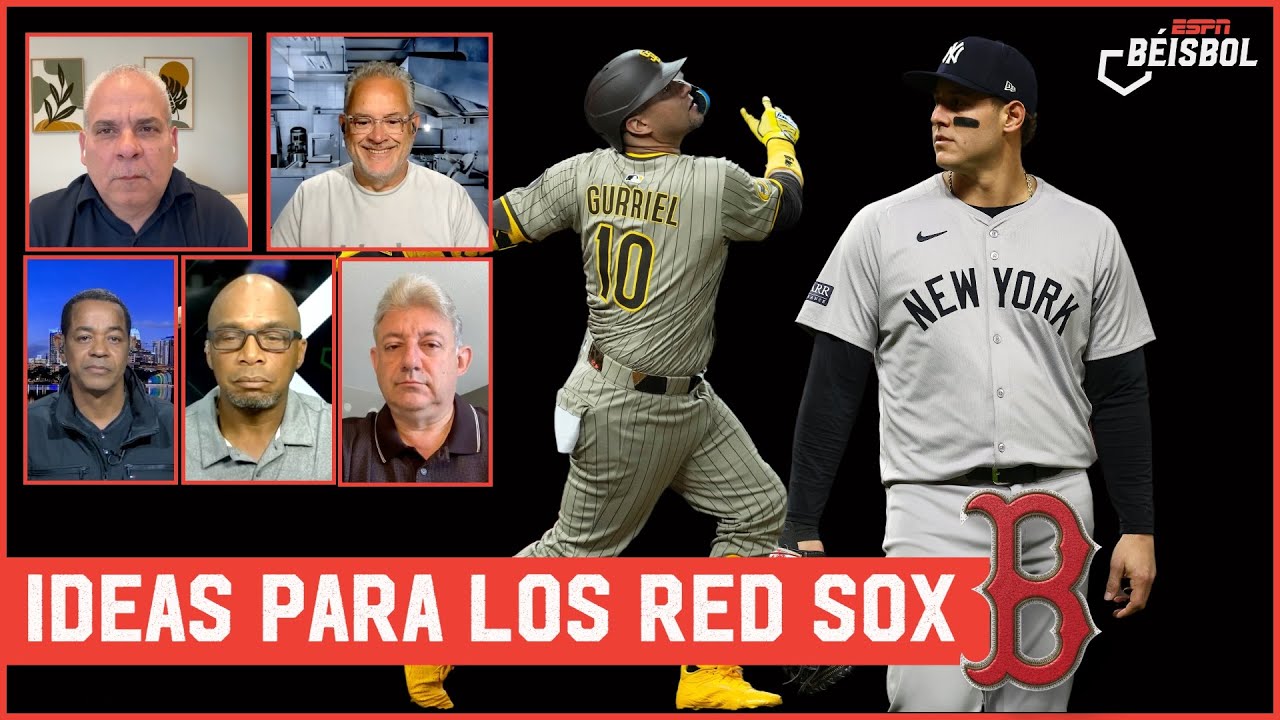YULI GURRIEL y ANTHONY RIZZO, los candidatos ideales para la primera base de RED SOX | ESPN BEISBOL