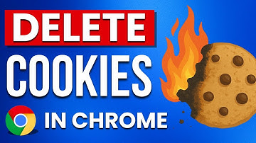 How To Clear Cookies In Chrome (FAST & EASY) - Delete Browser Cookies