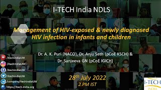 NDLS | Management of HIV-exposed & newly diagnosed HIV infection in infants and children  | 28-07-22