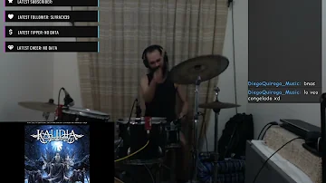 Kalidia - Frozen Throne | Power Metal | Live Drum Cover