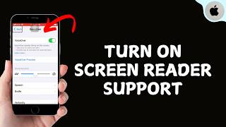 Details How to Turn on Screen Reader Support on iPhone 6s News