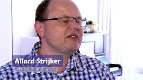 Workshop computational thinking: Allard Strijker - Wat houdt computational thinking in?