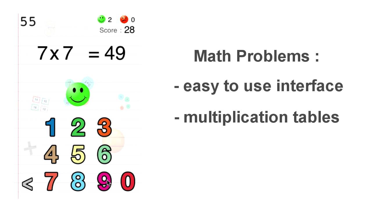 AB Math iPhone / iPad game for kids YouTube