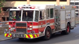 Reading Fire Department Engine 1 Responding