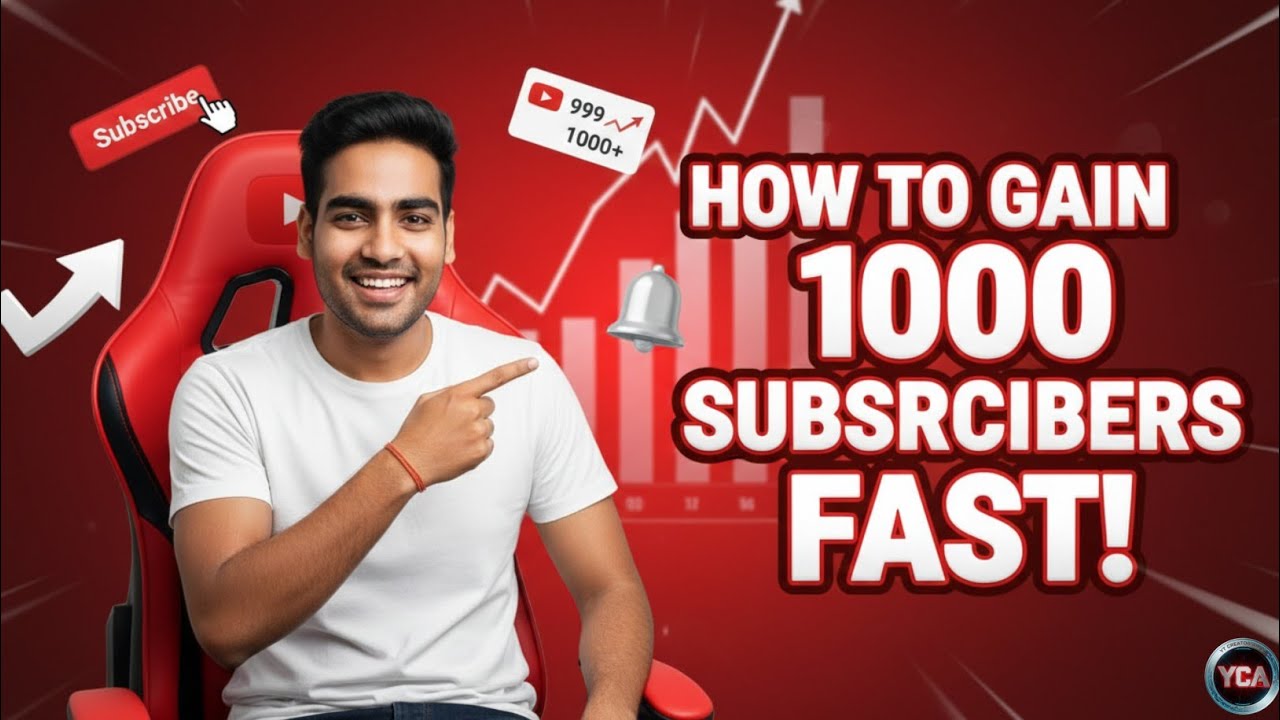 How to Get 1000 Subscribers Fast on YouTube (Beginners Guide ) - YouTube