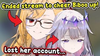 Kaela Ended Her Stream To Cheer Sad Biboo Up After She Lost Her Palworld Account【Hololive】