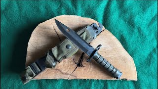 BUCK 188 USA M9 バヨネット 銃剣サバイバルナイフ Buck 188, M9 Phrobis Bayonet. - YouTube
