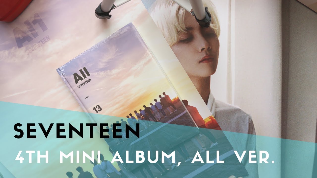[UNBOXING] SEVENTEEN 4th Mini Album ALL Ver. YouTube