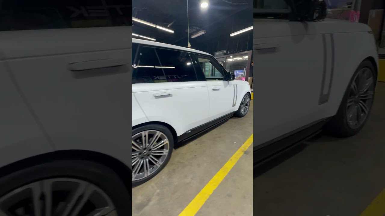 L460 Range Rover Autobiography Satin White 3m Wrap