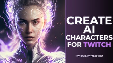 Create AI animated characters for Twitch! (Midjourney + D-ID)