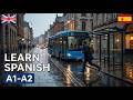LEARN SPANISH with Easy Story for beginners – Going to the Office (A1-A2)