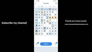 Full Crossword Master Level 60 Answers | Crossword Master Puzzle 60 Guide