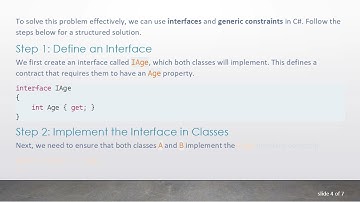 How to Use 2 Classes as Generic Method Parameters in C#