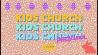 Kids Church Preschool Easter 2021
