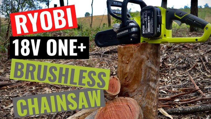 Tronçonneuse RYOBI Brushless 18V ONE+™ (vendue sans batterie ni chargeur) -  OCS1830 