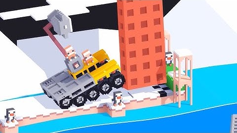 Fancade Gameplay | Arctic Drive | iOS & Android Game All New Levels #fancade #fancadegame