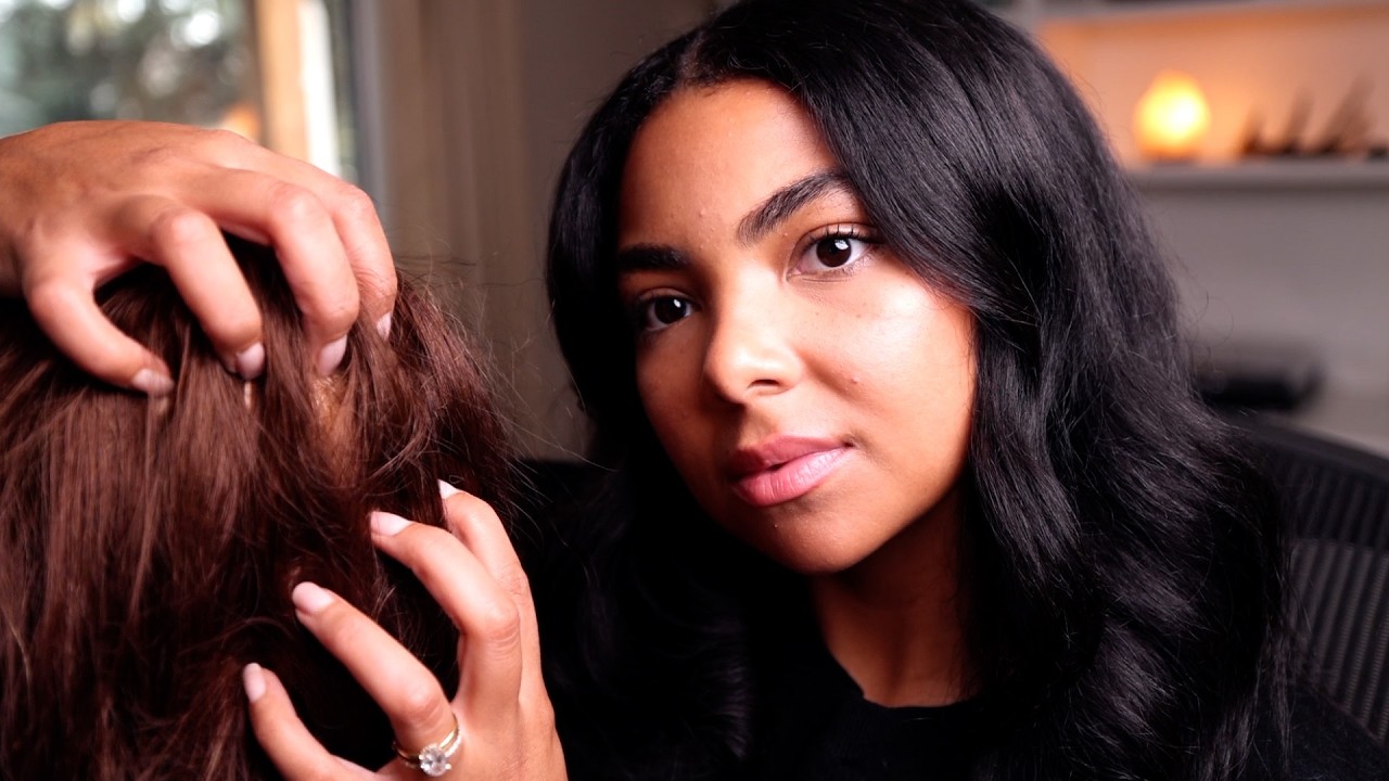 ASMR Relaxing Scalp Scratching and Massage | No Talking - YouTube