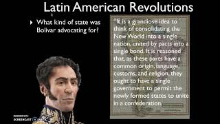 Latin American Revolutions