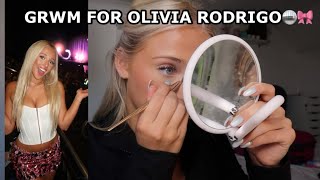 GRWM for Olivia Rodrigo!! *+ concert vlog*