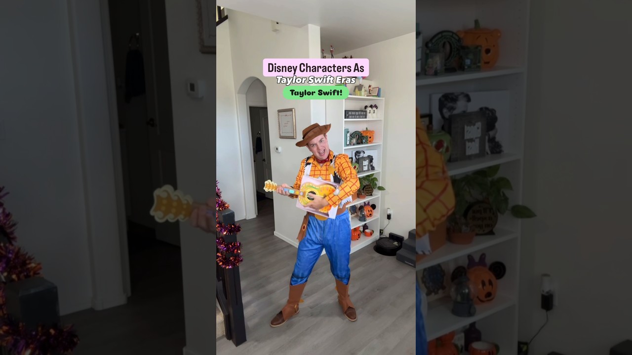 Disney Characters As Taylor Swift Eras!