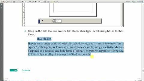 #12thComputerApplications Practical- Ex 1. PageMaker Page Formatting