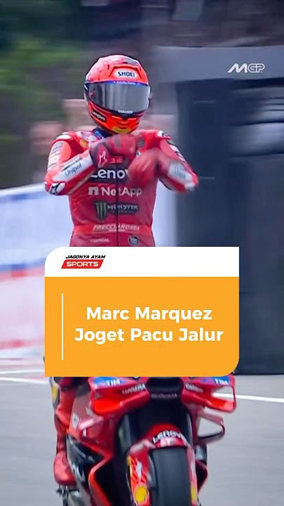 Marc Marquez Aura framming, ikuti trend joget pacu jalur