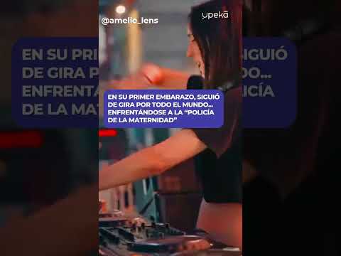 ¿Puede una DJ actuar embarazada? La respuesta de Amelie Lens