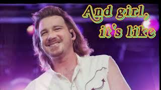 MORGAN WALLEN -  BANDAID ON A BULLET HOLE ( LYRICS)