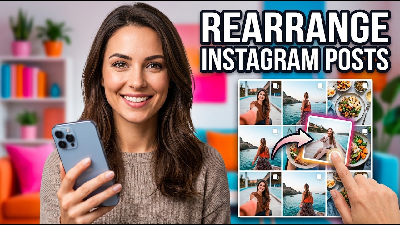 How To Rearrange Posts On Instagram: Change The Order Of Photos On Instagram AFTER Posting