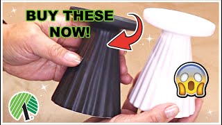 BUY THESE NOW! for a STUNNING $3.75 DOLLAR TREE DIY!