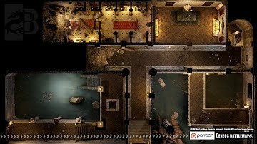 Beneos Battlemaps: Dungeon Flooded 1 [Pen & Paper Animated Battlemap]