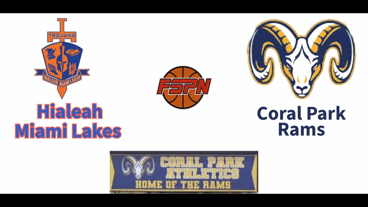 Hialeah Miami-Lakes vs Miami Coral Park Basketball Senior Night 7:20pm 1/22/26