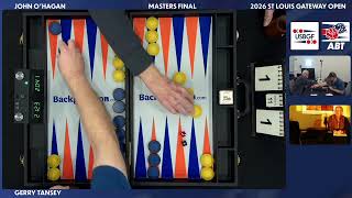 2026 Saint Louis Gerry Tansey vs John O'Hagan Masters Final