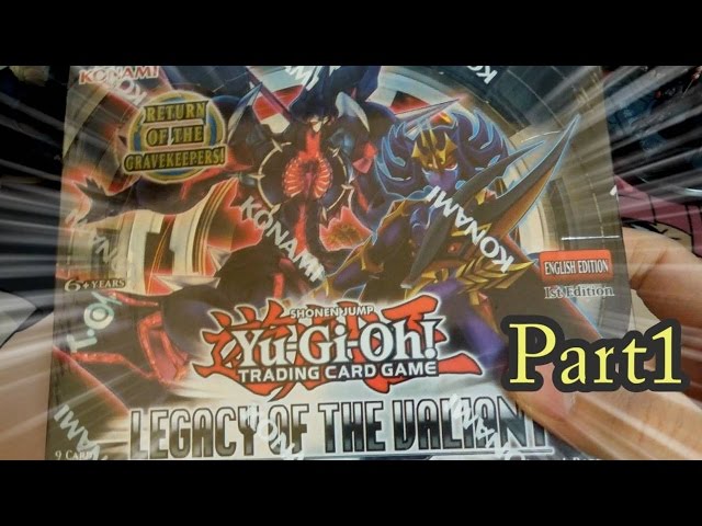 英語版レガシーオブザヴァリアントを開封！ LEGACY OF THE VALIANT #1
