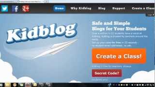 Amazing KidBlog features