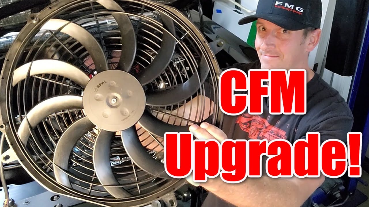 How to Upgrade your Cold Case fans to Twin SPAL 14's for better cooling.
