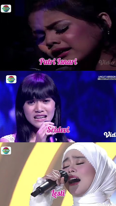 Di antara Putri, Sridevi dan Lesti siapa yang terbaik dalam membawakan lagu 'Jera'? Tulis di bawah!