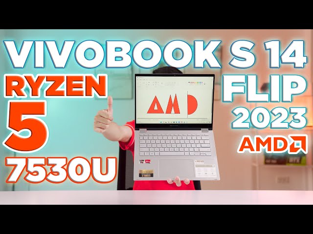[REVIEW] Asus Vivobook Flip S 14 (2023) 17 Triệu - Ryzen 5 7530U, Cảm ứng SIÊU MƯỢT | LaptopWorld