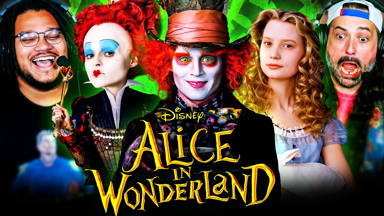 ALICE IN WONDERLAND (2010) IS A WILD GOTHIC REIMAGINING!! MOVIE REACTION!! Johnny Depp | Tim Burton