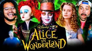 ALICE IN WONDERLAND (2010) IS A WILD GOTHIC REIMAGINING!! MOVIE REACTION!! Johnny Depp | Tim Burton