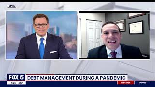 Managing Your Debt During COVID-19 | Eric Steiner  Fox 5 DC Interview January 10, 2021