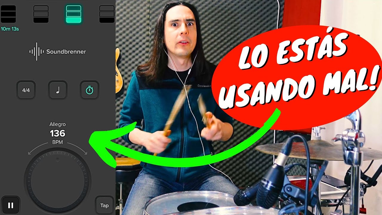 5 ERRORES Que Haces al Tocar con METRÓNOMO