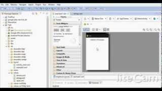 Create GUI in android using Eclipse