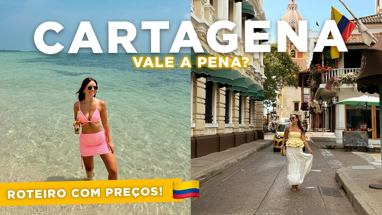 O MELHOR de CARTAGENA, COLÔMBIA 🇨🇴 - o que FAZER em 3 DIAS com TODOS os PREÇOS!