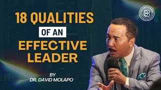 Qualities of an Effective Leader | Dr. David Molapo | Bible Meets Business Conference, Dallas-Texas