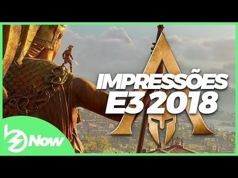 JOGAMOS ASSASSIN'S CREED ODYSSEY! (Primeiras impressões do game) | #BaconNaE3